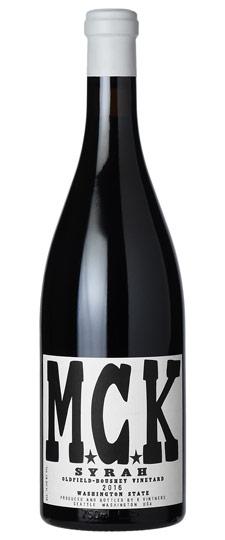 2016 K Vintners "Motor City Kitty - Oldfield - Boushey Vineyard" Yakima Valley Syrah