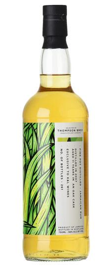 2007 Fine Pot Distilled Jamaican (Monymusk) 11 Year Old "Thompson Bros." K&L Exclusive Single Refill Hogshead Cask Strength Jamaican Rum (750ml)