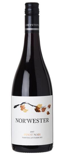 2017 Nor'Wester by Greystone Pinot Noir North Canterbury