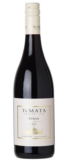 2018 Te Mata "Estate" Syrah Hawke's Bay