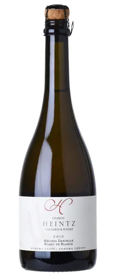 2012 Charles Heintz "Melissa Danielle" Sonoma Coast Brut Blanc de Blancs Sparkling Wine