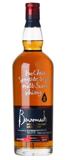 2007 Benromach 11 Year Old "Batch 1" Cask Strength Speyside Single Malt Whisky