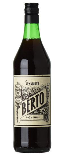 Berto Vermouth Rosso "Ross da Travaj" Italian Vermouth (1L)
