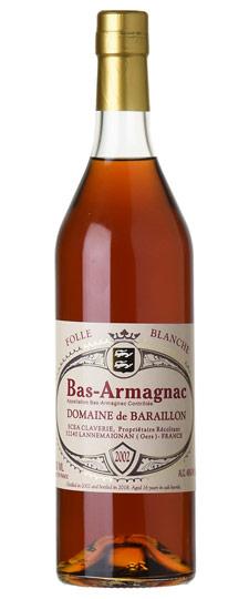 2002 Domaine de Baraillon 21 Year Old Folle Blanche Bas-Armagnac (750ml)