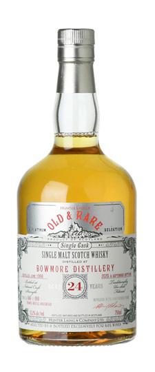 1996 Bowmore 24 Year "Old & Rare" K&L Exclusive Single Hogshead Cask Strength Single Malt Scotch Whisky (750ml)