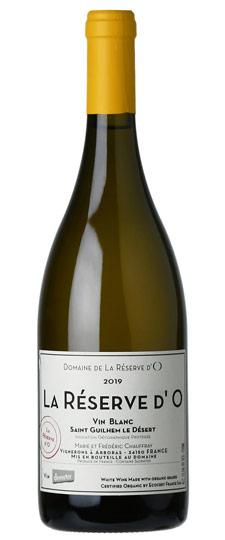 2019 Domaine de la Réserve d'O "La Reserve d'O" St-Guilhem-le-Désert Blanc