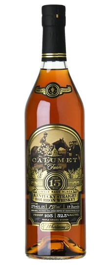 Calumet Farm 15 Year Old "Single Rack Black" Small Batch Kentucky Straight Bourbon Whiskey