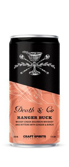 Death & Co. Ranger Buck Cocktail (4x200ml cans)