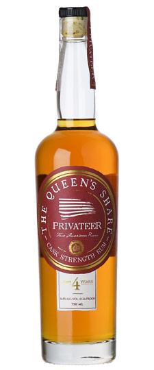 Privateer Rum "The Queen's Share 4 Year Old" American Rum (750ml)