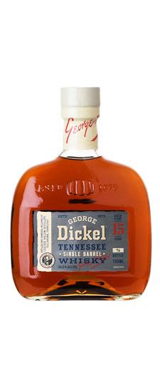George Dickel 15 Year Old "101.2 Proof Barrel #04B18-1580" Single Barrel Tennessee Straight Whiskey