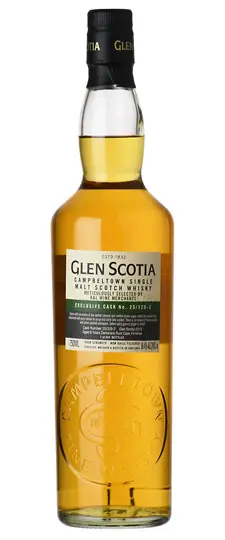 2013 Glen Scotia 8 Year Old K&L Exclusive Cask #20/329-3 Demerara Rum Cask Finished Cask Strength Non Chill Filtered Campbeltown Single Malt Scotch Whisky (750ml)