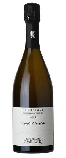 2018 Nicolas Maillart "Mont Martin" 1er Cru Blanc de Noirs Champagne