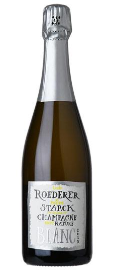 2015 Louis Roederer et Philippe Starck Brut Nature Champagne