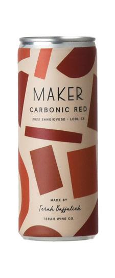 2022 Maker " Terah Wine Co. - Terah Bajjalieh" Lodi Carbonic Sangiovese (250ml Cans)