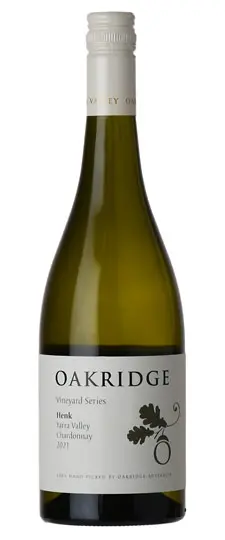 2021 Oakridge "Henk Vineyard" Chardonnay Yarra Valley Victoria