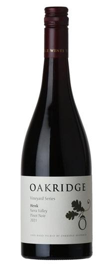 2021 Oakridge "Henk Vineyard" Pinot Noir Yarra Valley Victoria