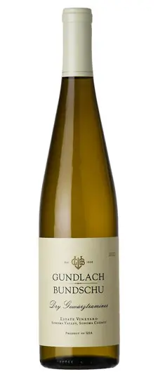 2022 Gundlach Bundschu "Estate" Sonoma Coast Gewürztraminer (Dry)