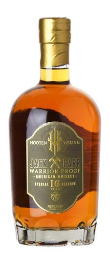 Hooten Young & Jack Carr 16 Year Old "Warrior Proof" American Whiskey (750ml)