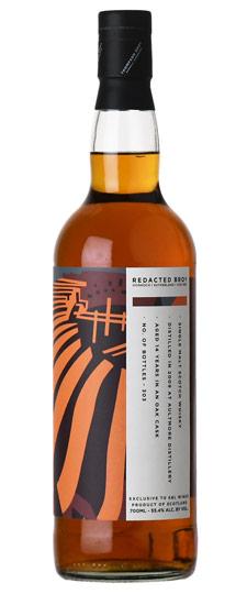 2009 Aultmore 14 Year Old "Redacted Bros." (Thompson/Dornoch) Single First Fill Red Wine Barrel Cask Strength Speyside Single Malt Scotch Whisky (700ml)