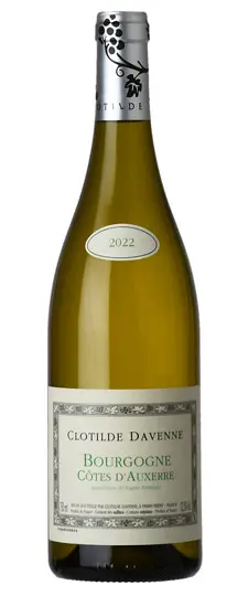 2022 Clotilde Davenne Cotes d'Auxerre Bourgogne Blanc