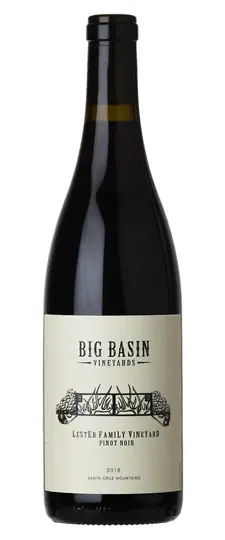 2018 Big Basin Vineyards "Lester Family Vineyard" Santa Cruz Mountains Pinot Noir