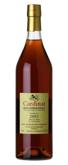 2003 Domaine du Cardinat 19 Year Old K&L Exclusive Single Cask #131 Bas-Armagnac (750ml)