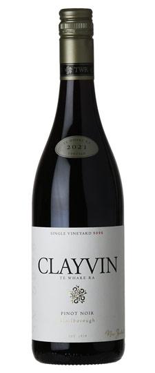 2021 TWR (Te Whare Ra) "Clayvin Vineyard" Pinot Noir Marlborough