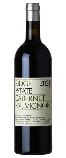 2021 Ridge Vineyards "Estate" Santa Cruz Mountains Cabernet Sauvignon