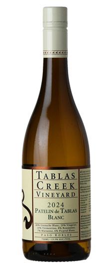 Tablas Creek "Patelin de Tablas Blanc" Paso Robles White Rhône Blend