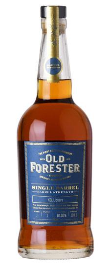 Old Forester "Barrel Strength" K&L Exclusive (Warehouse J, Floor 1) Single Barrel Kentucky Straight Bourbon Whisky (750ml)