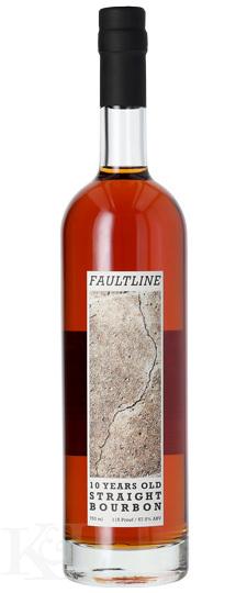 Faultline 10 Year Old Cask Strength Single Barrel "Cask 2" 115 Proof Straight Bourbon Whiskey