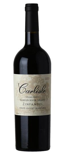 2023 Carlisle "Piner-Olivet Ranches" Russian River Valley Zinfandel