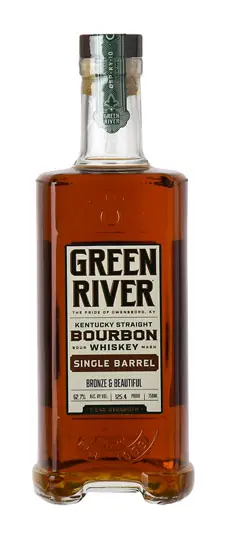 Green River "Bronze & Beautiful" K&L Exclusive Cask Strength Non-Chillfiltered Single Barrel Kentucky Straight Bourbon Whiskey (750ml)