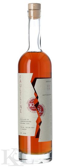 K&L's "Faultline" 8 Year Old Small Batch Straight Rye Whiskey