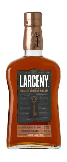Larceny 7 Year Old "Sylvia Suffers No Fools" K&L Exclusive Private Single Barrel #7757818 Cask Strength Kentucky Straight Wheated Bourbon (750ml ships as a 1.5L)