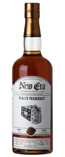 New Era 9 Year Old "K&L's Tesseract" K&L Exclusive Cask Strength Single Barrel Kentucky Straight Bourbon Whiskey