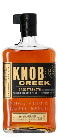 Knob Creek 9 Year and 9 Month Old "Cask Strength Single Barrel Select - Warehouse J Floor 3 Rick 38" K&L Exclusive Barrel Kentucky Straight Bourbon Whiskey (750ml)