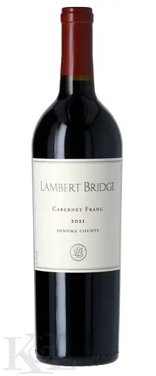 2021 Lambert Bridge Sonoma County Cabernet Franc