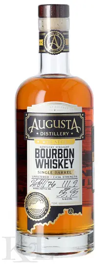 Augusta Distillery "Sowing Seed & Chaffing Wheat" K&L Exclusive Cask Strength Single Barrel #26-64 Kentucky Straight Wheated Bourbon Whiskey (750ml)