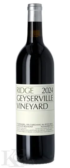2024 Ridge Vineyards "Geyserville" Alexander Valley Zinfandel