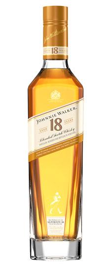 Johnnie Walker Gold 18 Year Old Blended Scotch Whisky (750ml)