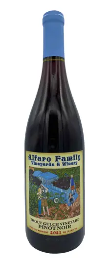 2021 Alfaro "Trout Gulch Vineyard" Santa Cruz Mountains Pinot Noir