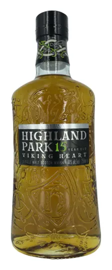 Highland Park 15 Year Old "Viking Heart" Isle of Orkney Single Malt Scotch Whisky