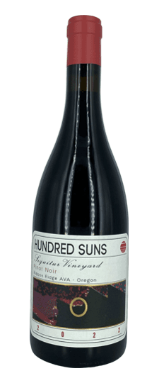 2022 Hundred Suns "Sequitur Vineyard" Ribbon Ridge Pinot Noir