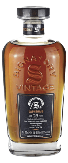1998 Laphroaig 24 Year Old "Symington's Choice Collection Signatory" 1st Fill Oloroso Sherry Butt Cask Strength Single Malt Scotch Whisky (700ml)