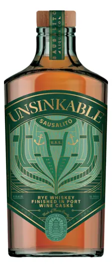 Sausalito Liquor Co. Unsinkable Port Wine Cask Finished Rye Whiskey (750ml)