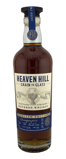 2025 Heaven Hill "Grain To Glass - Beck's 6225" Limited Edition Specialty Barrel Series Chinquapin Oak Aged Chinquapin Kentucky Straight Bourbon Whiskey (700ml)