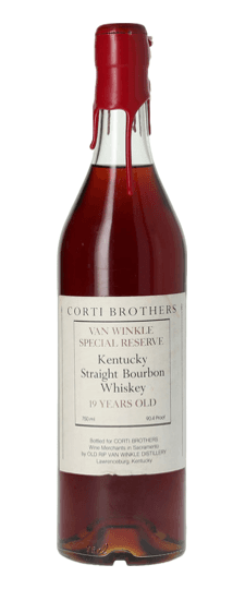 Van Winkle Special Reserve 19 Year Old "Corti Brothers" Kentucky Straight Bourbon Whiskey